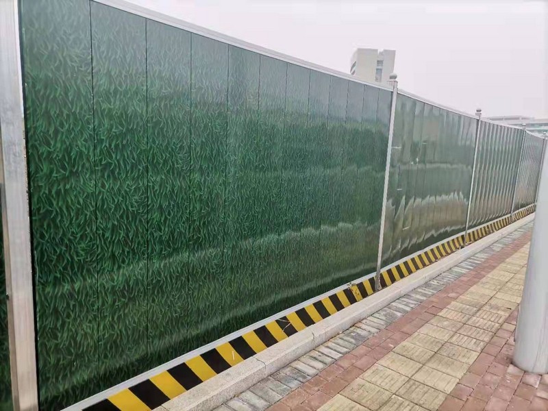 沧县小草彩钢围挡